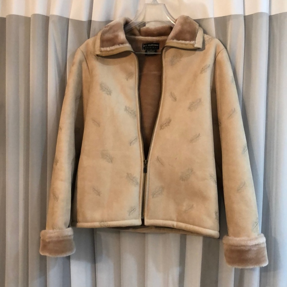 Faux Suede Jacket